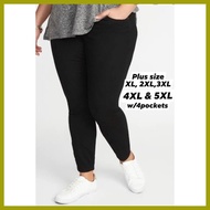 ∥ ☈ PLUS SIZE LEGGINGS with 2pockets (LEGGINGS NA MAKAPAL)