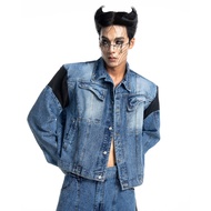 Jacket BALANCE KEPPER BLUE DENIM JACKET / DAKILLUMINATE - AK006