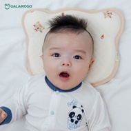 Ualarogo HAPPY baby pillow with anti-flattened cotton gut Memory Foam 29x23cm soft 0014