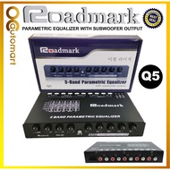 Roadmark Pre AMP Parametric Equalizer Audio Equalizer 5 Band Preamp