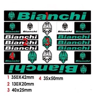 Bianchi-5 Bianchi-5 Bianchi Frame Stickers Mountain Bike Color Change Stickers Road Bike Upgrade Mod