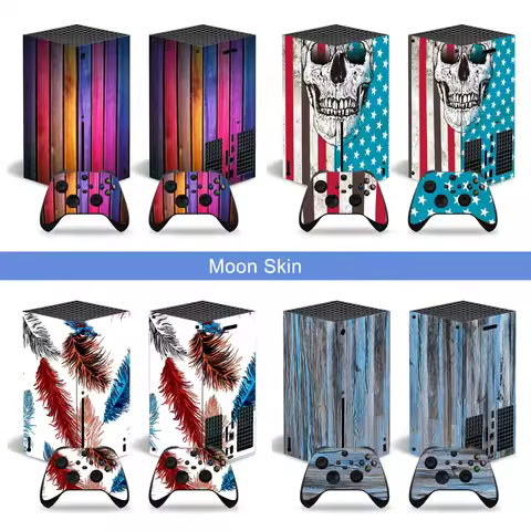Skin Sticker for Xbox Series X Console Controller Game Accessories Sticker Vinyl Decal for Xbox Seri