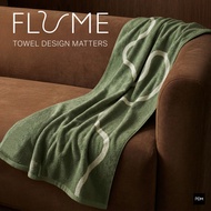PDM ผ้าเช็ดตัว Towel Design Matters - Flume (Matcha) (Bamboo70%Cotton 30%)