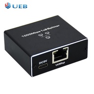 1 To 2/1 To 3/ 1 To 4 RJ45 Splitter 1000Mbps Network RJ45 Splitter Internet Splitter for Cat5 Cat5e 