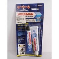 Bossman Fast Drying Clear Epoxy 3 ton strong metal glue plastic glue porcelain glue wood glue Glue A