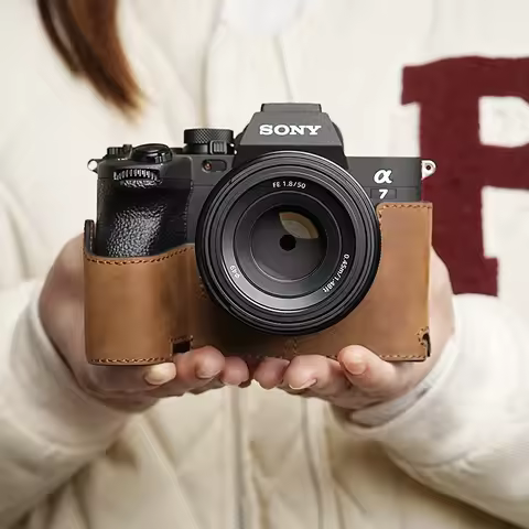 Mr.Stone Camera Case Protective for Sony A7M4 Case Cover Accessories camera bag a7s3 a7IV Handmade G