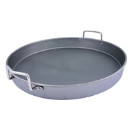 Oklahoma Joe's® Deep Dish Pan (19in.) - Carbon Steel Pan on BBQ Grill