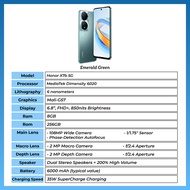 (NEW)HONOR X7b | 6.8" FHD Display | 16GB + 256GB | 6000mAh Ultra-Lasting Battery | 108MP Triple Came