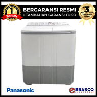 PANASONIC Mesin Cuci NAW 96BBZ - Kapasitas 9 Kg 2 Tabung Low Watt