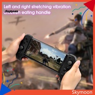 Skym* Game Handle Stretchable Three-section Vibration Wireless Mobile Phone Game Joystick for Android
