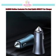 BASEUS Golden Contactor Pro Dual Quick 40WATT Car Charger