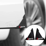 [Ready Stock] 2Pcs/set Sports Logo Car Door Protector Corner Cover Bumper Anti Collision Protector S