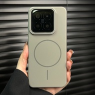 Luxury Matte Magnetic Phone Case For Xiaomi Poco X5 X6 X7 M6 F5 F6 F7 Pro F7 Ultra Solid Color Shock