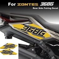 For Zontes 368G Rear Side Fairing Vinyl Sticker Motorcycle Body Decorative Anti Scratch Decal Access