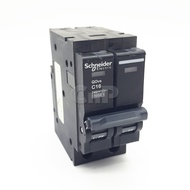 ( โปรโมชั่น++) คุ้มค่า Schneider เมนเซอร์กิตเบรกเกอร์ Main Circuit Breaker 2P 16A - 63A รุ่น QOvs รา