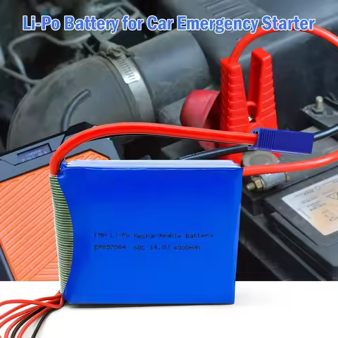 Booster Jumper Igniter Car Jump Starter 14.8V Li-Po Battery 386888 446786 606080 6043115 626786 8570