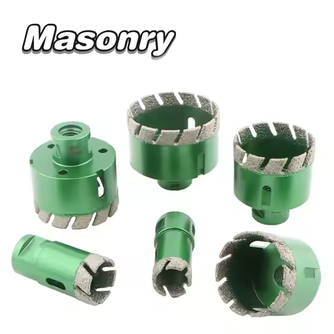 Diamond Dry Drill Bit M14 Thread Hole Saw Drilling Core Bit For Ceramic Tile Granite Marble 6-68mm C
