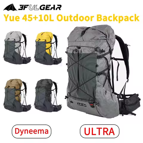 3F UL GEAR Yue 45+10L Outdoor Backpack ULTRA for Hiking Mountaineering Camping Travel Lightweight Hi