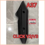 ◧ ⊙ ۞ exhaust cover CLICK V2/V3 matte black yamaha parts