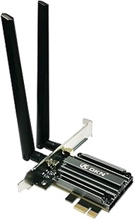 WiFi 7 PCIE Card 9.3Gbps 802.11BE WiFi 6E Card with Bluetooth 5.4 Tri-Band 4K QAM 320MHz WiFi 7 BE20