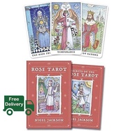 Shop Now! [ไพ่แท้] Rose Tarot ไพ่ทาโรต์ ไพ่ออราเคิล ไพ่ยิปซี ไพ่ทาโร่ flower flowers of the roses ta