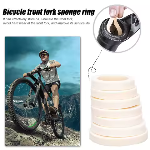 ZTTO MTB Bicycle Shock Absorber Front Fork Sponge Ring Bicycle Fork Care Foam Ring Lubrication Bike 
