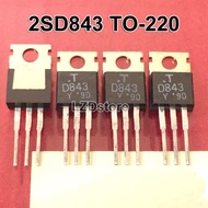 10pcs 2SD843 TO-220 D843 TO220 new original