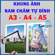 Self-Adhesive Magnetic Photo Frame Waterproof, Anti-Fade Size A3, A4, A5 Printed on demand - 2D Trib