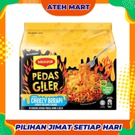 MAGGI Pedas Giler Berapi Cheezy Berapi Cheezy Volcano Flavour 5X73G HALAL