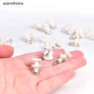 warmhome 20pcs Curtain Track Glider Rail Curtain Hook Rollers Curtain Tracks Accessories WHE