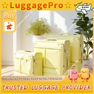 【Bags & Luggage Pro】 Fabric luggage in macaron colors20inch luggage with universal wheels20-24-28Inc