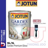 JOTUN 0001 ~ 2999 GARDEX PREMIUM GLOSS 5L WOOD & METAL