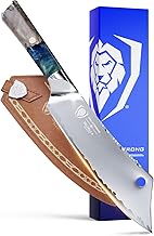Dalstrong Chef & Cleaver Hybrid Knife - The 'Crixus' - 8 inch - Valhalla Series - 9CR18MOV HC Steel 