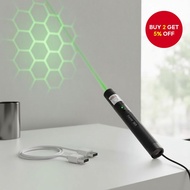 USB Charging Green Laser Pointer 532nm 10000m Powerful 303 Laser Torch