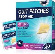 30Pcs Stop Smoking Aid 21 mg Step 1/2/3 Quit Patches Easy Effective Anti-Stickers Safety Anti-Smokin