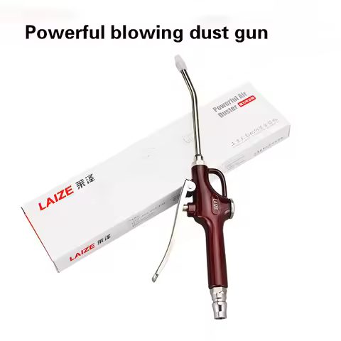 Dust Blow Gun Air Compressor Duster Compressor Blow Gun Pistol Type Pneumatic Cleaning Tool 5-15m Te