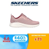 Skechers Women BOBS Sport Squad Chaos Cosmic Feel Shoes - 117227-BLSH Memory Foam Machine Washable Vegan