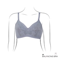 Wacoal Balancing Bra Artificial Breast Model WXB515 Gray (GY) Only