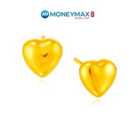 FA5 916 Gold Heart Stud Earrings | MoneyMax Jewellery | NE2276 | FPX