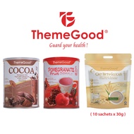 Cocoa 800g x 1 + Pomegranate 800g  x 1 + Oat Beta Glucan  ( 300g ) 30g x 10 sachets