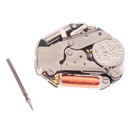 【TWILIGHT】FOR MIYOTA  2035 Silver Quartz Movement High Quality Bimetal Three Hands No