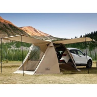 KAMPKEEPER SUV Car Tent, Tailgate Shade Awning Tent for Camping, Vehicle Camping Tents Outdoor Trave