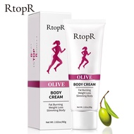 RtopR Olive Body Cream Fat Burning Weight Loss Slimming Body Pembakar Lemak Pelangsing Berat Badan P