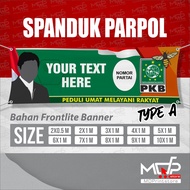 Banner 9X1 BANNER PARPOL POLITICAL PARTY KAMPANYE ELECTION PKB MDPRINTSTORE