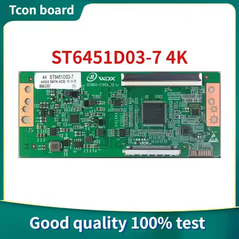 Newly upgraded ST6451D03-7 4K logic board in stock.