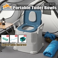 Portable Toilet Bowl Elderly Pregnant Women Adult Seat Toilet Indoor Commode Mangkuk Tandas Duduk Ca