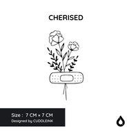 "Cherised" CUDDLEINK Matte Ink Tattoo