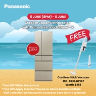 Panasonic Premium MIJ Made In Japan 6-Door Refrigerator NR-F603GT-NS