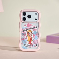 飛天小女警時尚長腿花花款:雲朵波波MagSafe iPhone手機殼