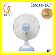 Isonic CTF-TF12A 12" Scope High Speed Table Fan / CTFTF12A 12" Table Fan / Kipas Meja 12"